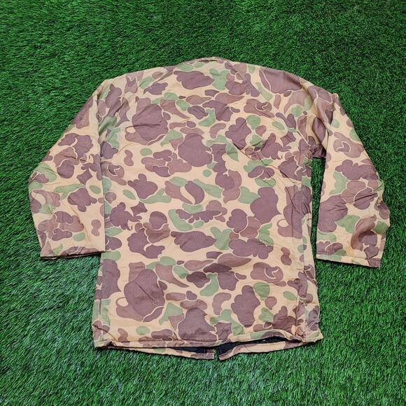 VTG 80s Stearns Duck Camo Flotation Jacket Mens Small USA Made - Picture 4 of 9